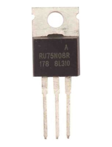 Transistor Ru75n08r Ru75n08 75n08 75v 80a