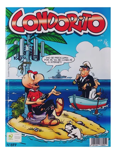 Condorito (pak) De 7 Ejemplares Diferentes .