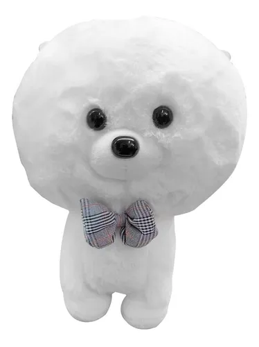 Perro peluche online blanco