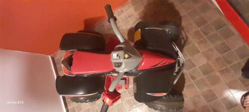 Cuatriciclo Niño Eléctrico, Batería 12v, C/ Casco De Regalo (Usado)