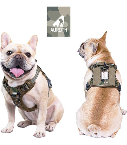 Imagen 4 de 6 de Arnes Tactico Pechera Para Perros Grandes De 75-135lbs