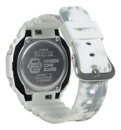 Imagen 5 de 8 de Reloj Casio Gshock Youth Gae-2100gc-7 Especial Frozen Forest
