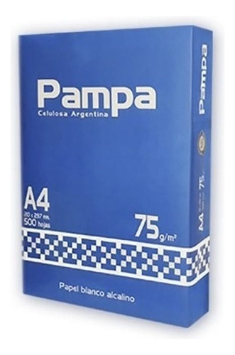 Papel A4 500 Hojas 75 Gramos Fotocopia Resma Impresora 