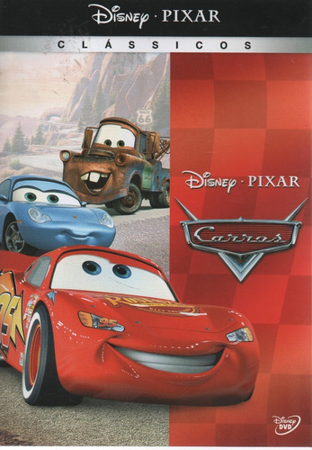 Dvd - Carros - Disney Pixar - Lacrado