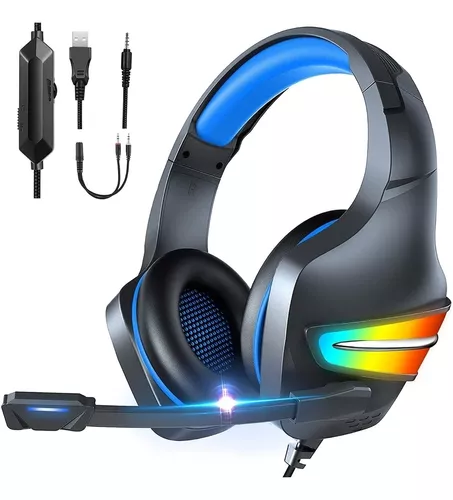 Cascos Gamer Auriculares Audifonos Gaming PS4 PC Xbox One 360 Microfono  NUEVO