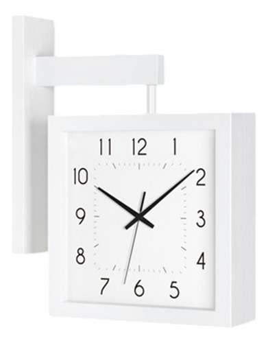 Reloj De La Pared De Doble Cara Decoración Del Hogar De