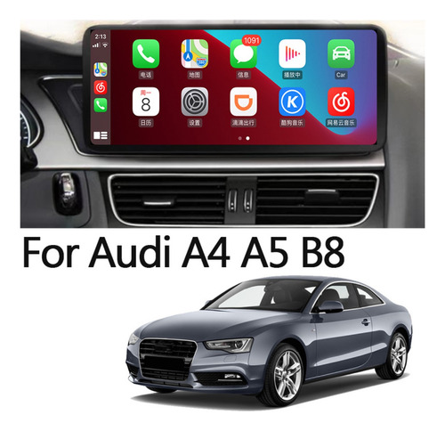 Multimidia Audi A4 A5 Android 2009 2010 2011 2012 2013 2014