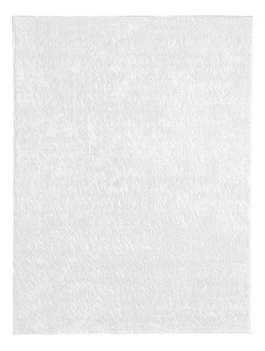 Tapete Branco Sala Quarto 200 X 250 Classic Branco Desenho do tecido Liso
