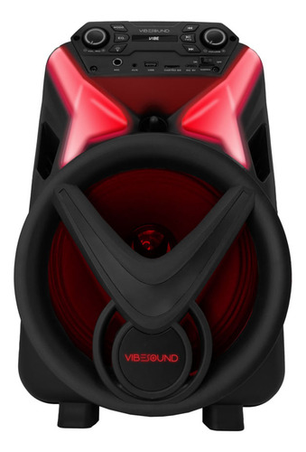 Caixa De Som Amplificada Vibe Sound V8. Power 340w Rms - Vs Cor Preto Potência De Saída Rms 340 W 127/220v
