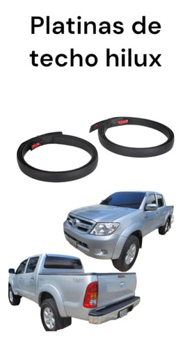 Platina Moldura De Techo Toyota Hilux Kavak Original 