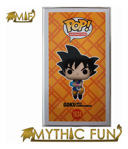 Funko Pop Dragon Ball Gt - Goku With Kamehameha 1634 (Usado)