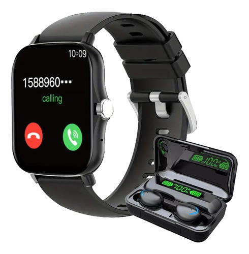 Smartwatch Reloj Inteligente Bluetooth Con Audífonos