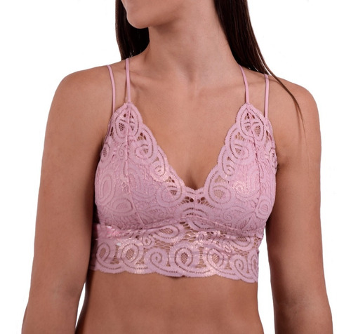 Corpiño Victoria's Secret & Pink -bralettes De Encaje 