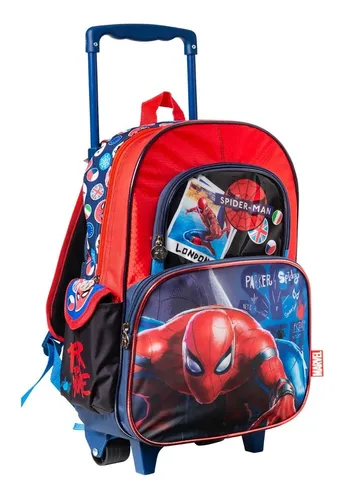 Mochila Con Spiderman Araña Spm-69219ffh | MercadoLibre