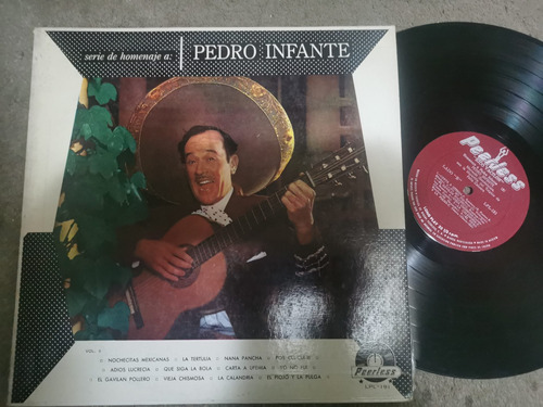 Lp Pedro Infante Serie De Homenaje Peerless