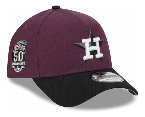 New Era 9forty A-frame Mlb Houston Astros 50th Anniversary 