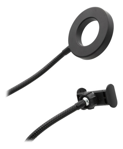 Soporte Tipo Clip Para Smartphone Con Aro De Luz