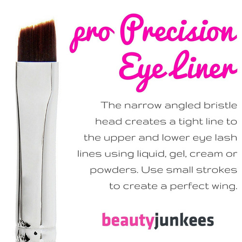 Delineador De Ojos Cepillo: Cepillo Del Maquillaje Pro Preci