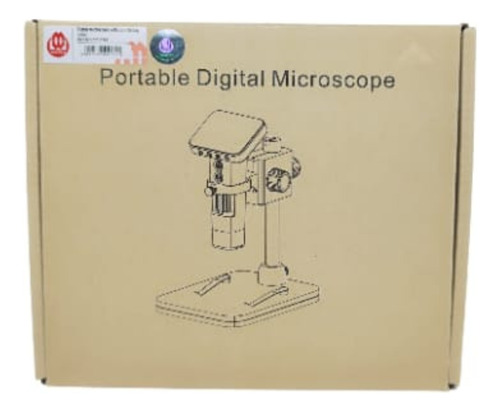 Microscopio Digital Con Pantalla Lcd. Werka