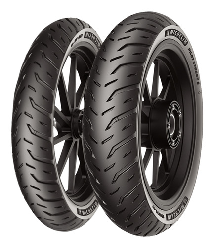 Par Pneu 80/90-17 E 100/80-14 Pilot Street 2 Michelin