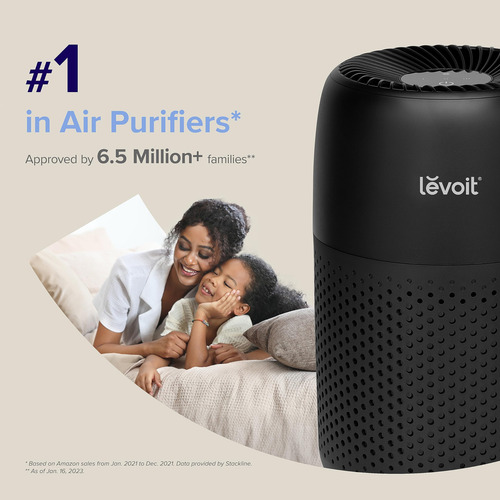 Purificador De Aire Levoit Core Mini-p Para Dormitorio Y Hog