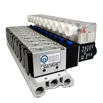 Comprar Bloco Manifold Com 8 Válvulas Pneumáticas 5u002F2 Vias De 1u002F4