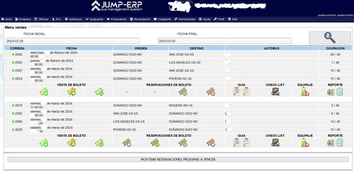 Demo Cotización - Sistema Para Venta De Boletos Autobus Pyme