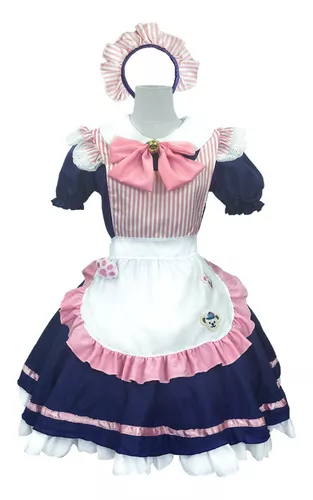 3 Estilo Clássico Britânico Empregada Doméstica Papel Jogar Japonês Kawaii  Anime Dos Desenhos Animados Avental Roupas De Empregada Doméstica Plus Size  Amor Ao Vivo Fantasias Cosplay - Trajes De Cosplay - AliExpress