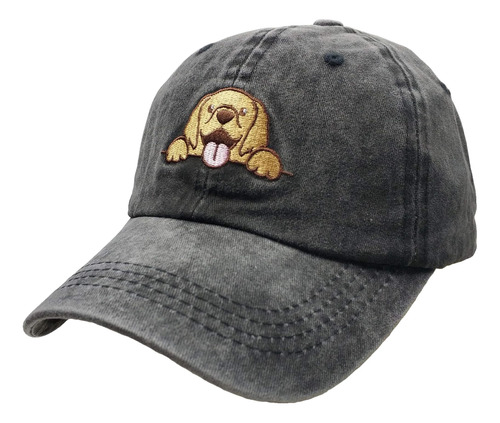 Gorra Béisbol Bordada Mujer Golden Retriever Vintage Papá