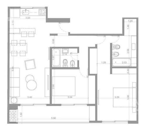 Imagen 6 de 29 de Venta Departamento 3 Ambientes En Tigre A Estrenar