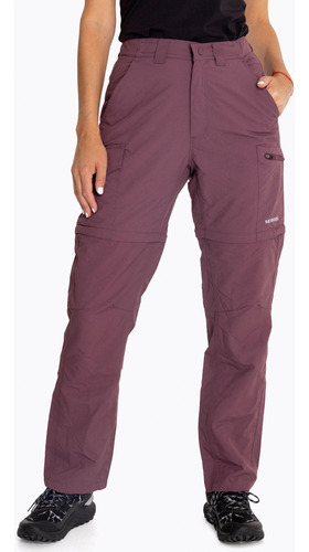 Pantalón Mujer Detach Pocket Morado Merrell