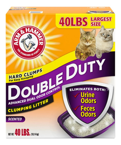 Arm & Hammer Double Duty Dual Advanced Arena Para Gatos 40lb