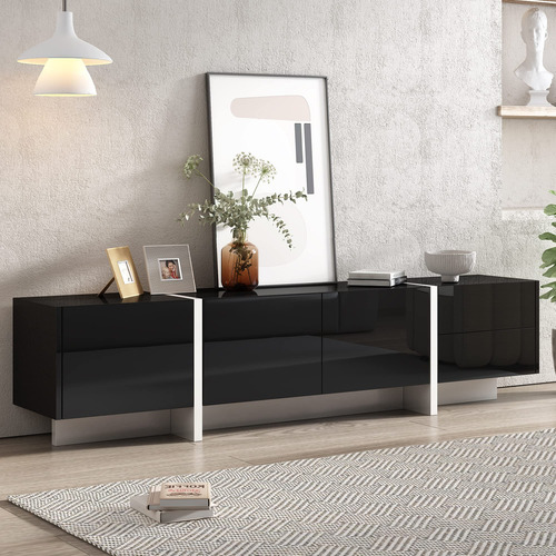 Soporte De Tv De Diseño Rectangular Contemporáneo Mesa