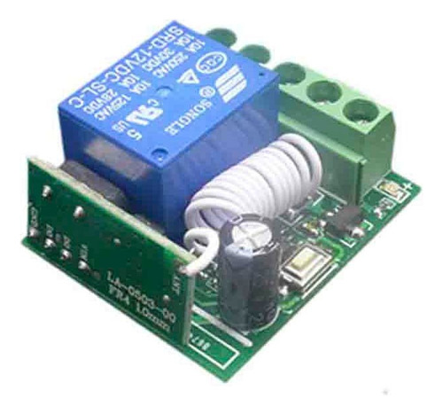 Interruptor Inalambrico Rf433mhz 12v 10a Control Remoto Rf