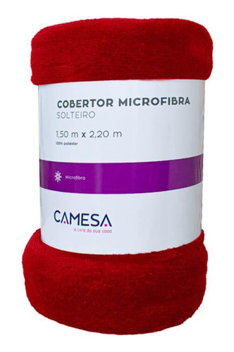 Cobertor Solteiro Manta Microfibra Antialérgico 1,5x2,2m