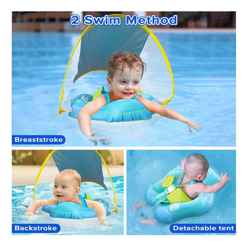 Flotador Para Bebe,anillos Flotantes Inflables Para Piscina