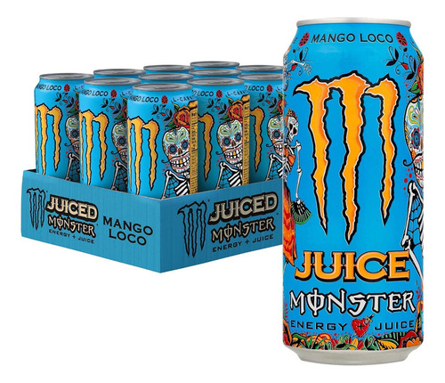 Energético Monster Mango Loco 473ml (12 Latas)