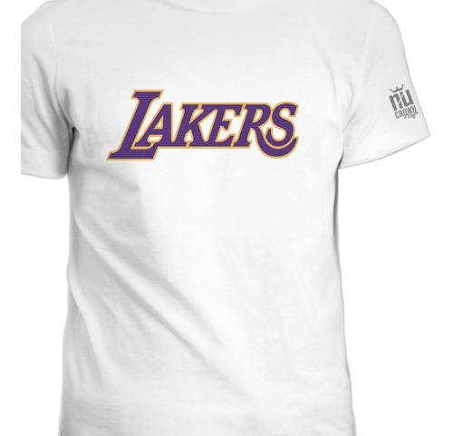 Camisetas Estampada Los Angeles Lakers Basketball Hombre Ink