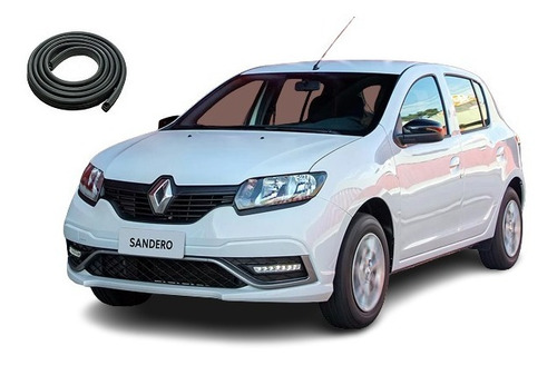 Renault Sandero Auto Burlete De Puerta Trasera Derecha Walrod306