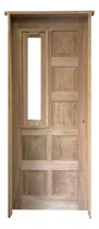 Comprar Puerta Con Postigo Cedro 0.85 X 2.05 | Varios Diseños Caqui