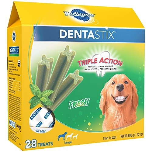 Pedigree Dentastix Fresh Grandes Golosinas Para Perros - 1.5