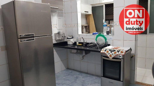 Imagem 12 de 14 de Apartamento Com 3 Dormitórios À Venda, 90 M² Por R$ 425.000,00 - Aparecida - Santos/sp - Ap3558