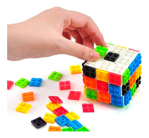 Cubo 3x3 Bloques De Construcción Profesional Fanxin Original