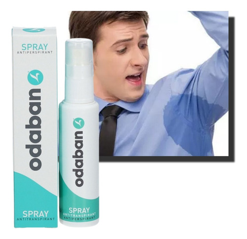 Antitranspirante Odaban Spray 30ml - Solução P/ Hiperidrose
