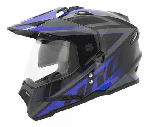 Casco Moto Integral Multipropósito HRO mx-330dv carbon - Rysport