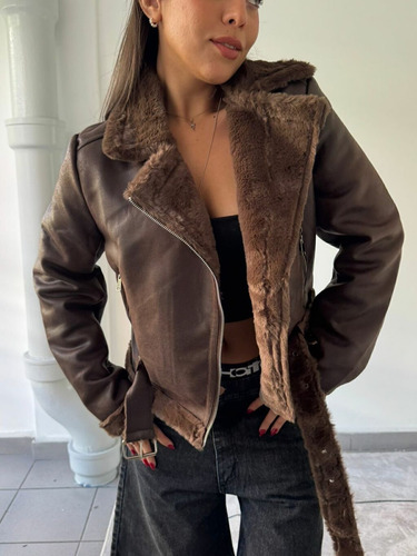 Campera Gamulan Con Peluche De Mujer Ultima Tendencia