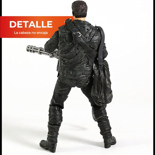 Juguete Figura Accion Terminator 2 Schwarzenegger Detalle