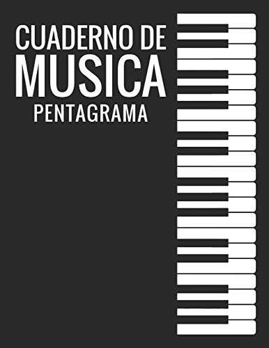 Cuaderno De Musica Pentagrama: Libreta Notación Musical - 90