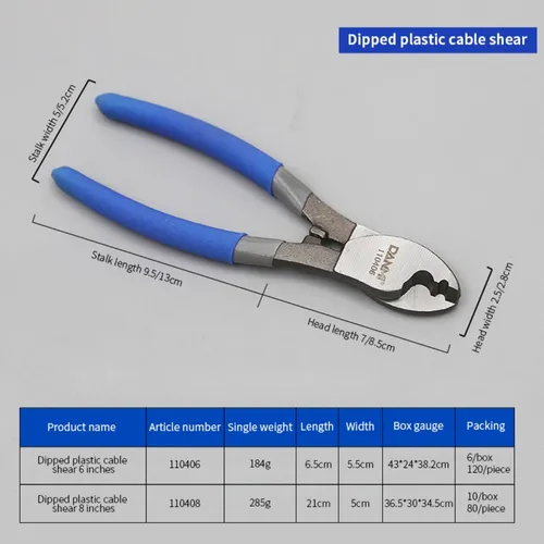 Alicate Corta Cables 6 Pulgadas Marca Danmi