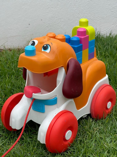 Mega Blocks Gpw35 Perro Arrastre Juguete Para Bebe